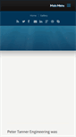 Mobile Screenshot of petertannerengineering.co.uk